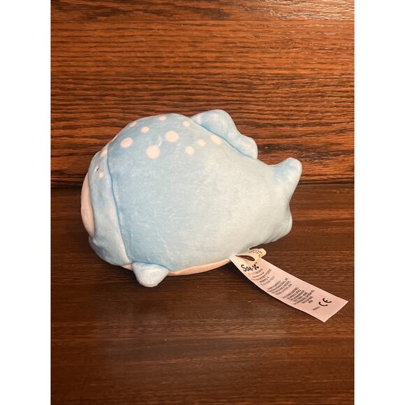San-X, Sanrio Sumikkogurashi Plushie - Sea Animal Series - Whale Shark Tokage 6” - Picture 2 of 6